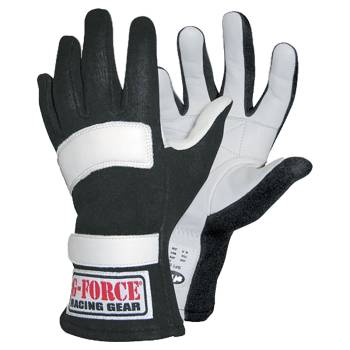 G-Force Racing Gear - G-Force G5 Racing Gloves - Black - X-Small