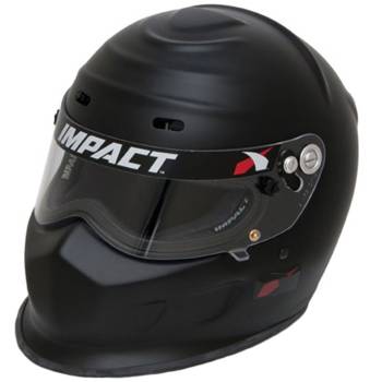 Impact - Impact Champ Helmet - Small - Flat Black