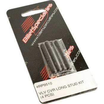 Billet Specialties - Billet Specialties Valve Cover Fastener - Bolt - 1/4-20" Thread - 1.750" Long - Steel - Black Oxide (Set of 4)