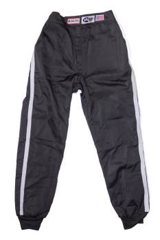 RJS Racing Equipment - RJS Double Layer Nomex® Driving Suit Pants (Only) - Black - 2X-Large