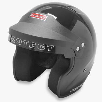 Pyrotect - Pyrotect ProSport Open Face Helmet - Black - 2X-Large
