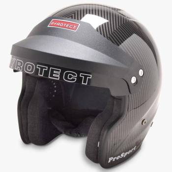 Pyrotect - Pyrotect ProSport Carbon Fiber Open Face Helmet - Large