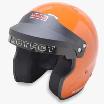 Pyrotect - Pyrotect ProSport Open Face Helmet - Orange - Medium