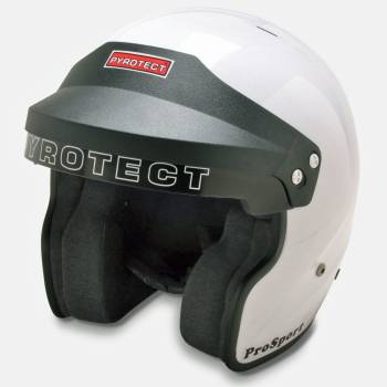 Pyrotect - Pyrotect ProSport Open Face Helmet - White - X-Small