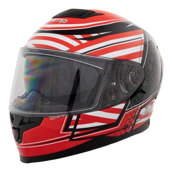Zamp - Zamp FR-4 Helmet - Gloss Red Graphic - Medium