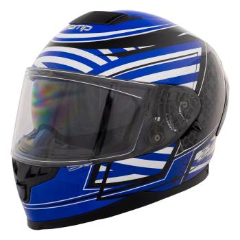 Zamp - Zamp FR-4 Helmet - Gloss Blue Graphic - Large