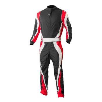 K1 RaceGear - K1 RaceGear Speed 1 Karting Suit - Red/Black - Large/X-Large (58)