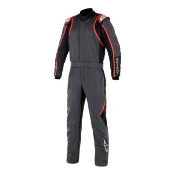 Alpinestars - Alpinestars GP Race v2 Boot Cut Suit - Anthracite/Black/Red - Size 46