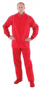 Crow Safety Gear - Crow Single Layer Proban® Pant - SFI-3.2A/1 - Red  - Large