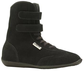 Crow Safety Gear - Crow High-Top Driving Shoes - SFI 3-3.5 - Black - Size 10