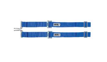 Crow Safety Gear - Crow 2" Latch & Link 50" Individual Shoulder Harness - Blue