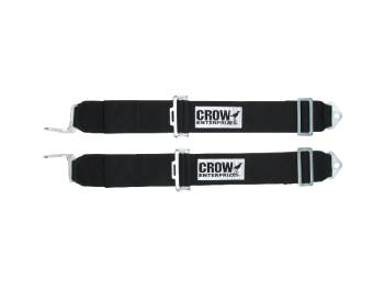 Crow Safety Gear - Crow Standard 3" Latch & Link Individual Shoulder Harness - Gray