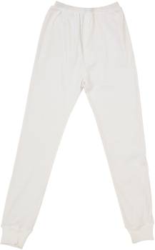 Crow Safety Gear - Crow White Flame Retardant Underwear - SFI 3.3 - White - Large