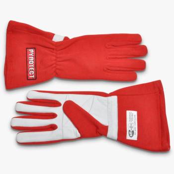 Pyrotect - Pyrotect Sport Series SFI-1 Gloves - X-Small - Red