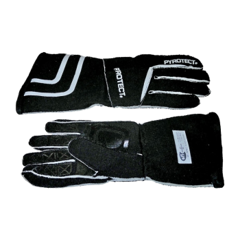 Pyrotect - Pyrotect Sport Series SFI-5 Reverse Stitch Gloves - Medium - Black