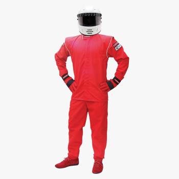 Pyrotect - Pyrotect Junior DX1 Single Layer SFI-1 Proban Jacket (Only) - Red - Youth Small (6-8)