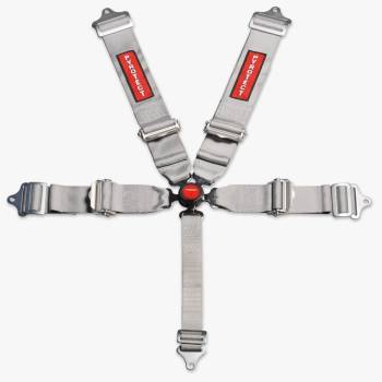 Pyrotect - Pyrotect 5-Point Ultra-Light Camlock Harness - SFI 16.1 - 3" Width - Pull Up Adjust - Red