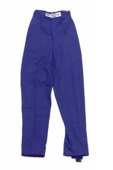 Crow Safety Gear - Crow Junior Single Layer Proban® Pant - SFI-3.2A/1 - Blue  - Youth Large (14-16)