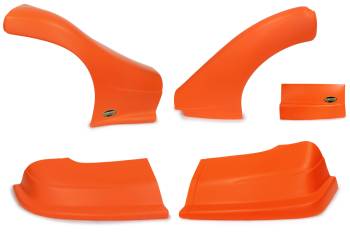 Dominator Racing Products - Dominator Late Model Nose Kit - Flou Orange