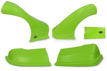 Dominator Racing Products - Dominator Late Model Nose Kit - Xtreme Green