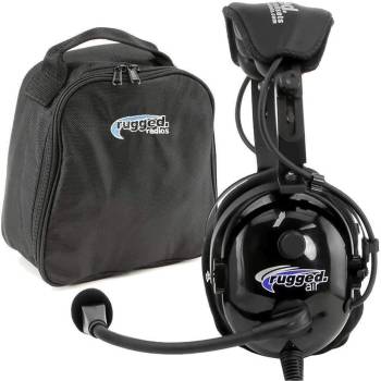 Rugged Radios - Rugged Radios Rugged Air RA900 General Aviation Instructor Pilot Headset with PTT