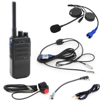 Rugged Radios - Rugged Radios Offroad Single Seat Racing System With V3 (Analog Handheld Radio)(UHF/VHF)