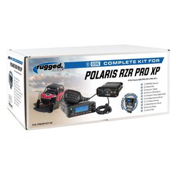 Rugged Radios - Rugged Radios Polaris RZR Pro XP Complete UTV Communication System (Helmet Kit)