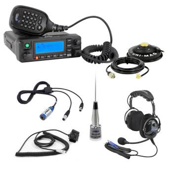 Rugged Radios - Rugged Radios Single Seat Kit with Digital Mobile Radio & H22 Over the Head Ultimate Headset