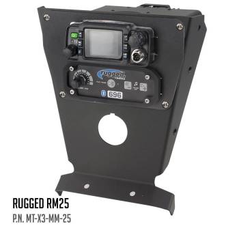 Rugged Radios - Rugged Radios Multi-Mount For Can-Am X3 (Dash Mount) (25WP)