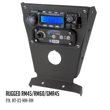 Rugged Radios - Rugged Radios Multi-Mount For Can-Am X3 (Dash Mount) (RM60,RM45,& GMR45)