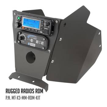 Rugged Radios - Rugged Radios Multi-Mount For Can-Am X3 With Side Panels (Dash Mount) (RDM Radio)