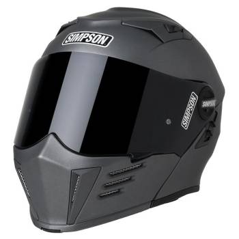 Simpson - Simpson MOD Bandit Helmet - Flat Alloy - X-Small