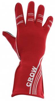 Crow Safety Gear - Crow All Star Nomex® Driving Gloves SFI-3.5 - Red - Large