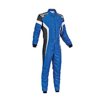 OMP Racing - OMP Tecnica-S Suit - Blue / White - Size 46