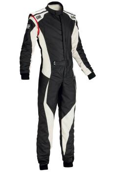 OMP Racing - OMP Tecnica Evo Suit MY2018 - Black/White - Size 62