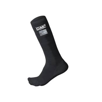 OMP Racing - OMP One Socks - MY2021 - Black - Size Large