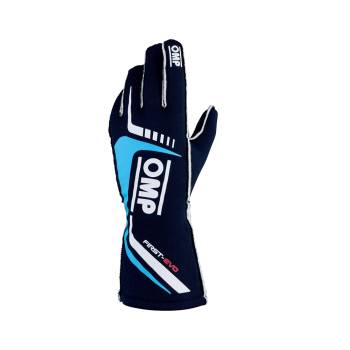 OMP Racing - OMP First EVO MY2020 Gloves - Blue - Small