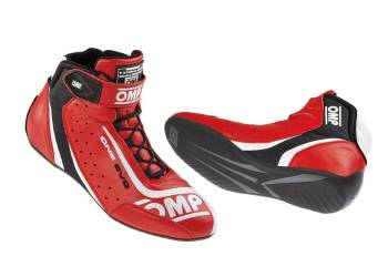 OMP Racing - OMP One EVO X Shoes - Red - Size 38