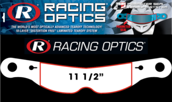 Racing Optics - Racing Optics XStack™ Perimeter Seal Tearoffs - Clear - Fits Impact Champ, Nitro, Super Cyclone