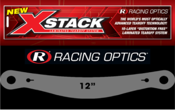 Racing Optics - Racing Optics XStack™ Tearoffs - Smoke - Fits Stilo ST5 w/ Large Tabs
