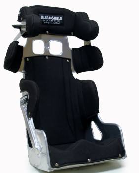 Ultra Shield Race Products - Ultra Shield 17" FC2 Seat - 20 Degree - Black Cover