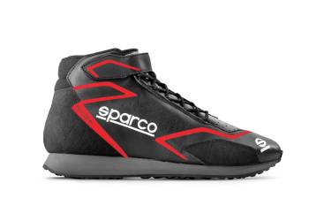 Sparco - Sparco SKID + Shoe - Size 6-1/2 / Euro 40 - Black/Red