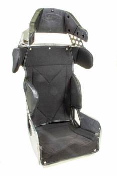 Kirkey Racing Fabrication - Kirkey 70 Series Standard 20 Degree Layback Containment Seat Cover (Only) - Black - 17"