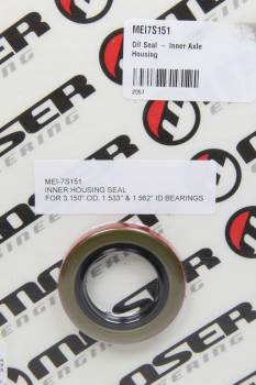 Moser Engineering - Moser Engineering Inner Axle Housing Seal 2.500" OD 1.531" ID Rubber/Steel - Natural