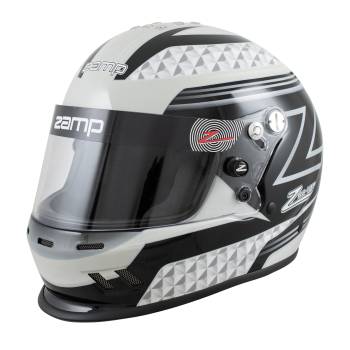 Zamp - Zamp RZ-37Y Youth Graphic Helmet - Black/Gray - 56cm