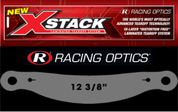 Racing Optics - Racing Optics XStack™ Tearoffs - Smoke - Fits Simpson Voyager/ Side Pro Elite