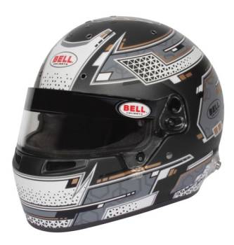 Bell Helmets - Bell RS7 Stamina Helmet - Grey Graphic - 6-7/8 (55)
