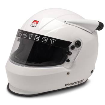 Pyrotect - Pyrotect UltraSport Duckbill Mid Draft Forced Air Helmet - SA2020 - White - 2X-Large