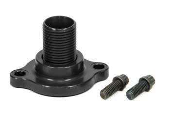 System 1 - System 1 Non-Bypass Oil Filter Adapter -  Bolt-On - 3/4-16" Center Thread - Black - SB Chevy