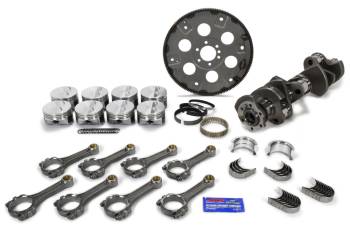 Eagle Specialty Products - Eagle Rotating Assembly - 383 CID - Cast Crank - Hypereutectic Pistons - 3.750" Stroke - 4.030" Bore - 5.700" I Beam Rods - SB Chevy